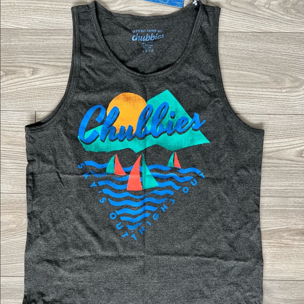 Chubbies Mens Tank Size Large